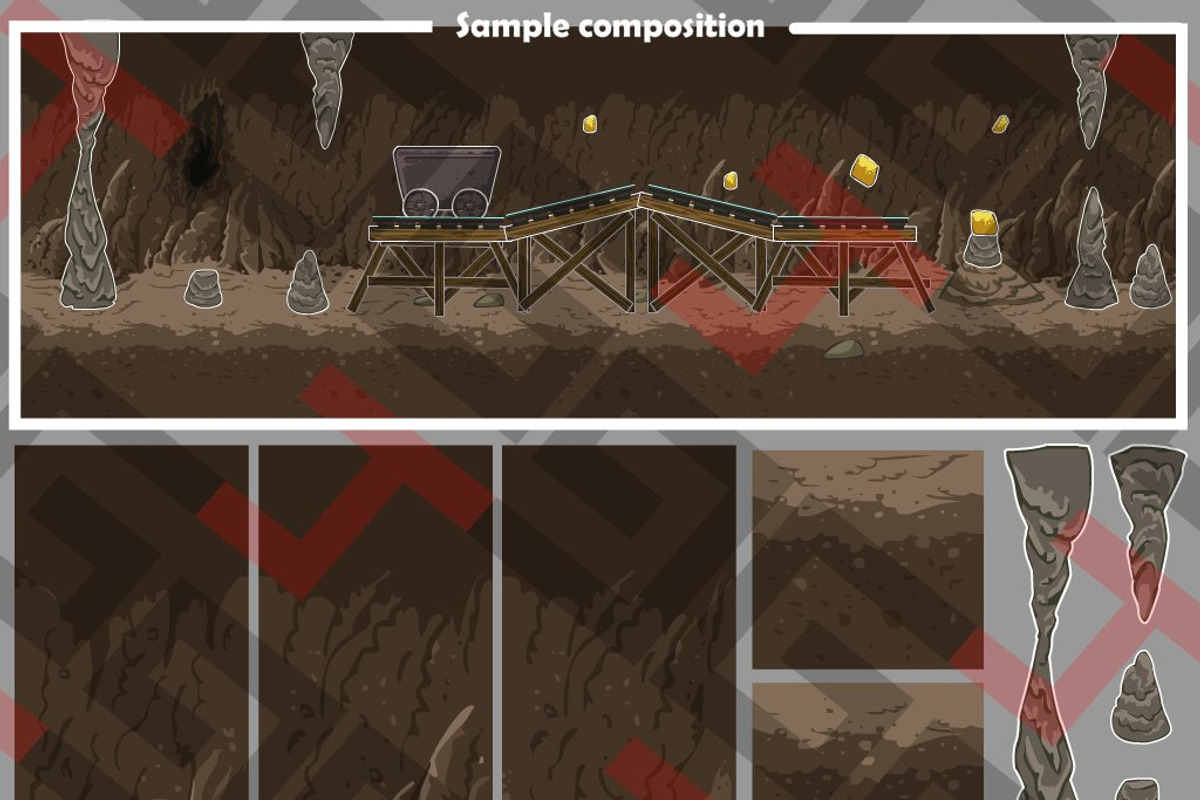 Mine platform graphics