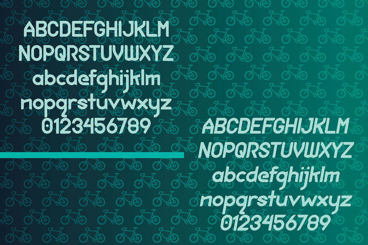 Ride Typeface