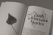 Black Autumn || Decorative Serif, a Serif Font by BrandSemut (Thumbnail 12 of 15)