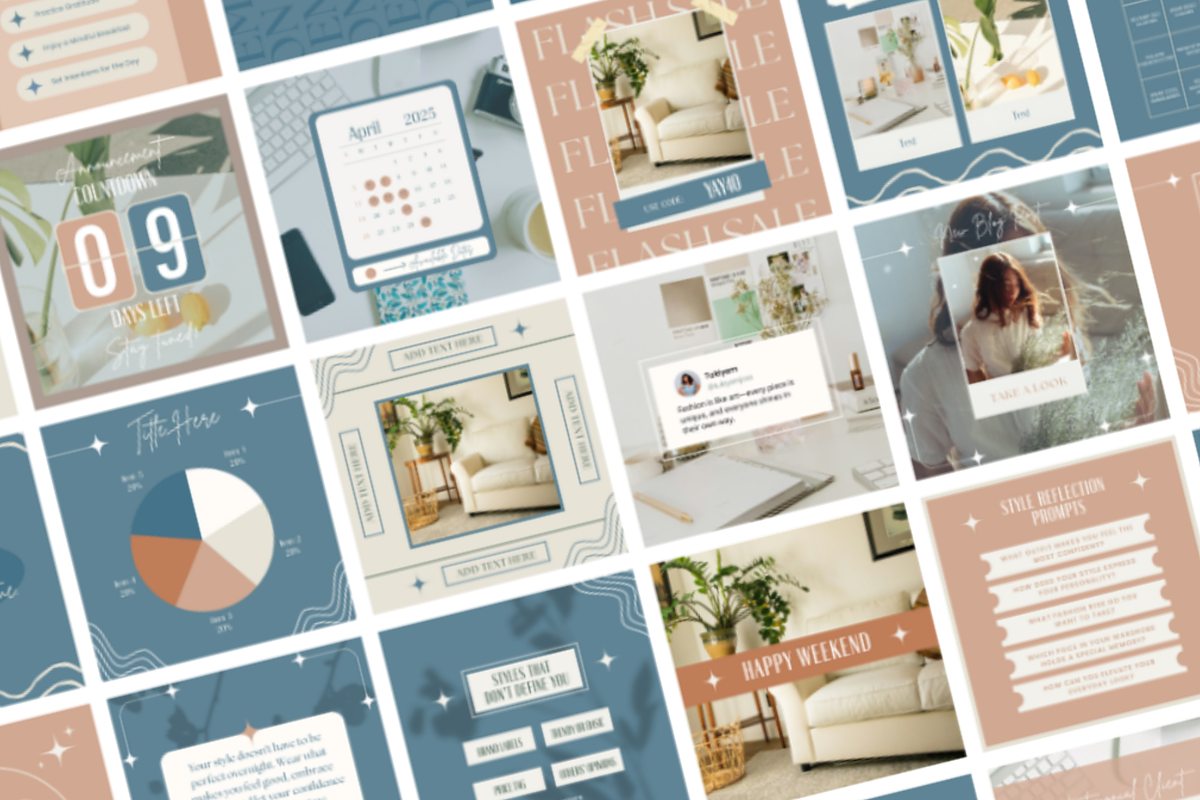 270 Pastel IG Templates, a Templates & Theme by judayartworks (Photo 2 of 8)