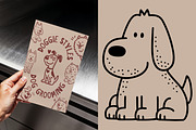 Cute Dog SVG Bundle (30 Designs), an Animal Illustration by Heather Green Designs (Thumbnail 2 of 5)