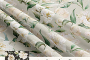 Watercolor White Flowers Collection, a Decorative Illustration by Damian Roh (Thumbnail 14 of 16)