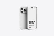 iPhone 18 Pro Max Mockup, an iPhone Mockup by UnicDesign (Thumbnail 8 of 10)