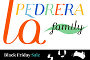 Pedrera family, a Script Font by Etewut (Thumbnail 1 of 10)