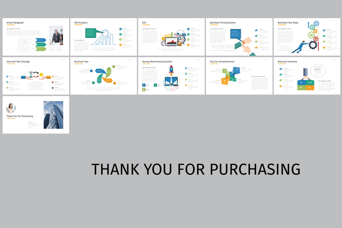 Startup Power Point Template, a Presentation Template by GreenDesign (Photo 4 of 5)