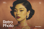 Retro Vintage Photo Effect Template, a Layer Style Add-On by DesignerCandies (Thumbnail 7 of 7)