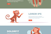 Cartoon monkey sleeping, talking and, a Food Illustration by Onyx (Thumbnail 2 of 3)