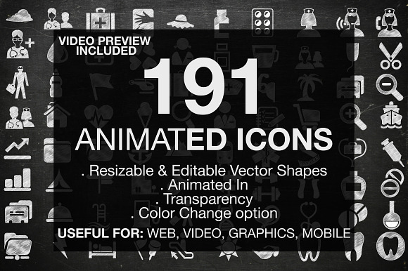191 Animated Useful Icons