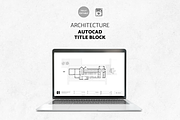 Architect Title Block Template, a Presentation Template by yesitisprintable (Thumbnail 4 of 6)