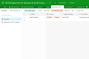 Airtable HR Management Template, a Templates & Theme by HI Airtable Templates (Thumbnail 4 of 5)