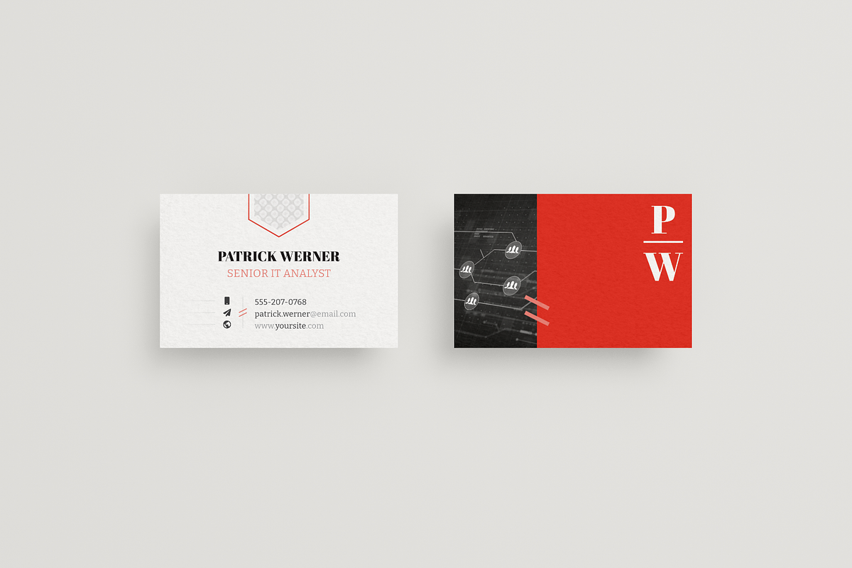 Werner Resume CV & Business Card, a Resume Template by Jinro (Photo 5 of 5)