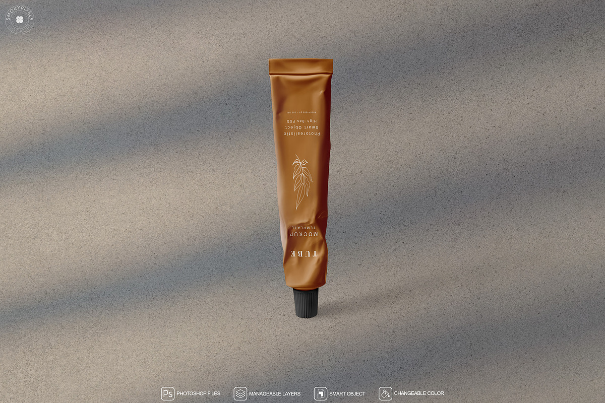 Tube Mockup, a Packaging Mockup by SmokyPixels (Photo 5 of 6)