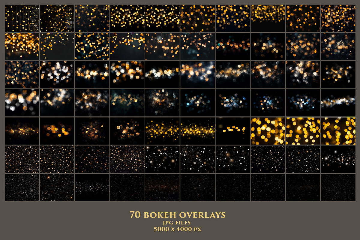 70 Twinkle Bokeh Overlays, a Photo by HappyNews (Photo 2 of 6)