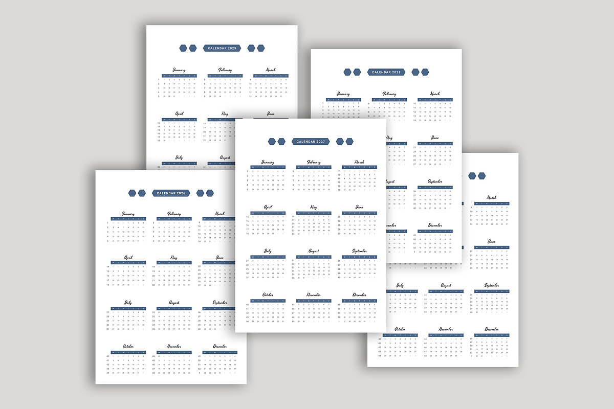 Calendar Templates 2026-2030 preview 7