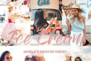 10 Ice Cream Lightroom Presets