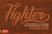 FIGHTER - Tiger vector illustration, an Animal Illustration by Artistic & Unique (Thumbnail 9 of 17)