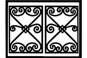 Ornamental Scroll Panel Bundle, a Decorative Illustration by Creativeshirt (Thumbnail 4 of 18)