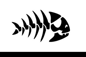 FSM Pirate Fish Skull