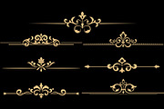Set of floral elements, a Decorative Illustration by RODINA (Thumbnail 1 of 3)