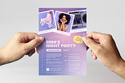 2000's Night Party Flyer Template, a Flyer Template by BrandPacks (Thumbnail 2 of 4)