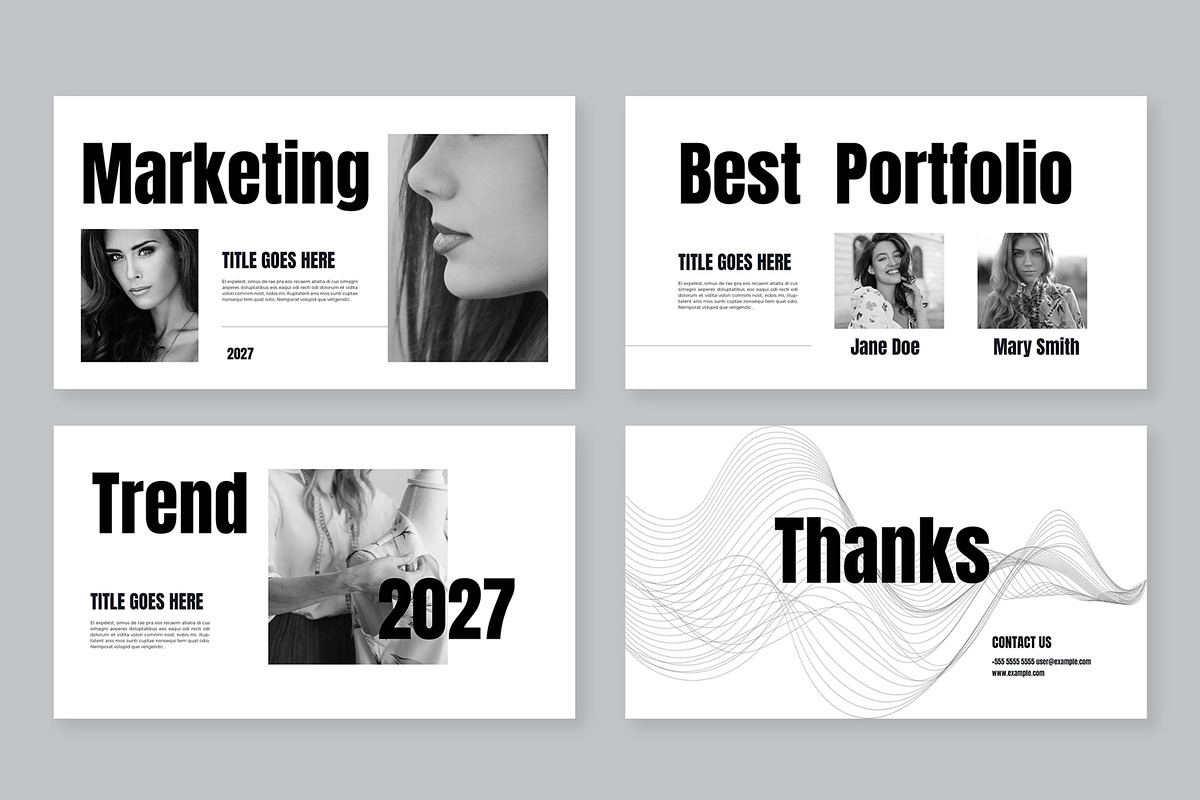 Digital Portfolio Presentation, a Presentation Template by ContestDesign (Photo 5 of 5)