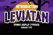 Leviatan, a Serif Font by saskaratype (Thumbnail 1 of 6)