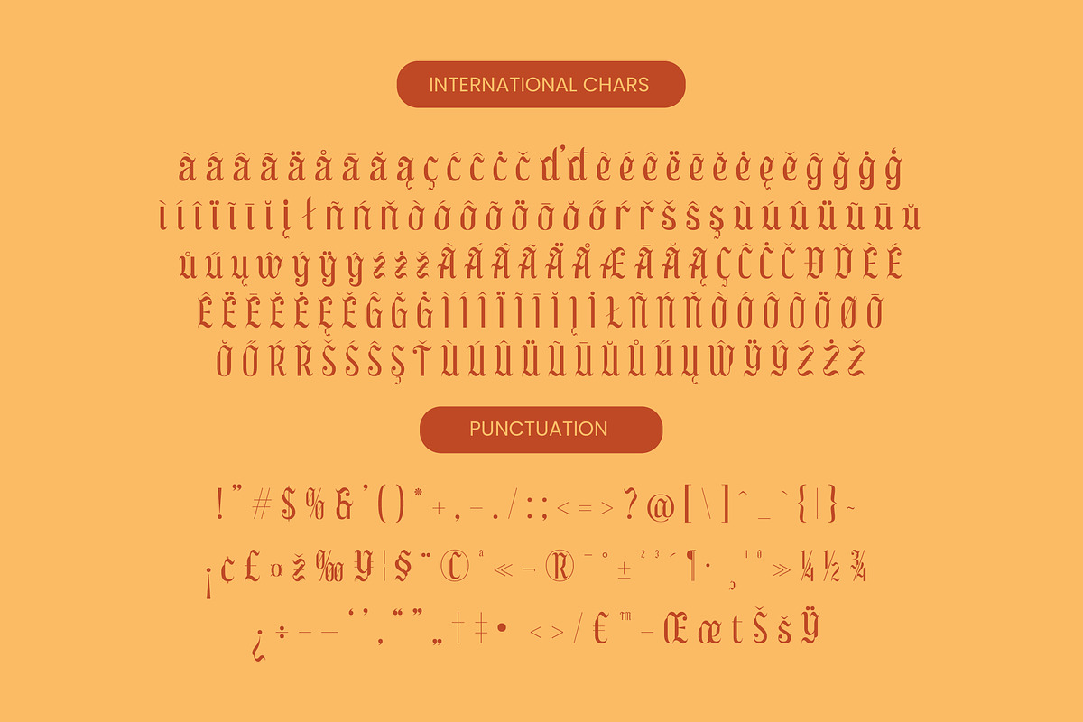 Wadepak Modern Groovy Serif, a Blackletter Font by timelesstype.co (Photo 14 of 15)