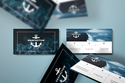 Sea Business Card, a Business Card Template by Nikolozgraphic (Thumbnail 3 of 3)