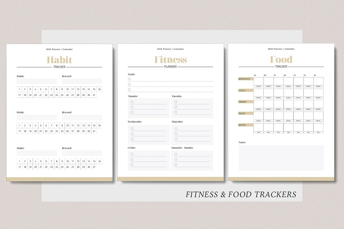 2025 Canva Planner, Monthly Calendar, a Magazine Template by 3.14&Co (Photo 8 of 10)