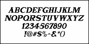 Horse Thief JNL, a Serif Font by Jeff Levine Fonts (Thumbnail 5 of 5)