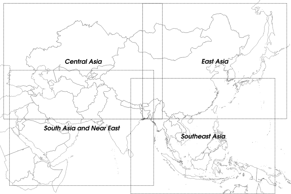 Political Map of South East Asia, an Education Illustration by Cartorical (Photo 10 of 10)