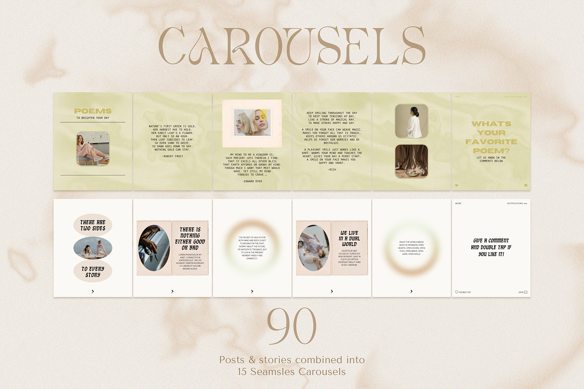 Instagram Carousel Template Kit, a Social Media Template by Bonumo (Photo 2 of 12)