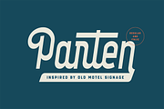 Parten, a Script Font by A.Budianto (Thumbnail 1 of 9)