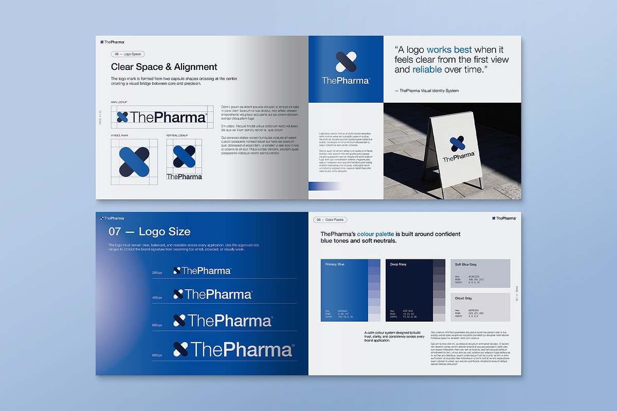 Brand Style Guide Brochure Template, a Brochure Template by BrandPacks (Photo 4 of 7)