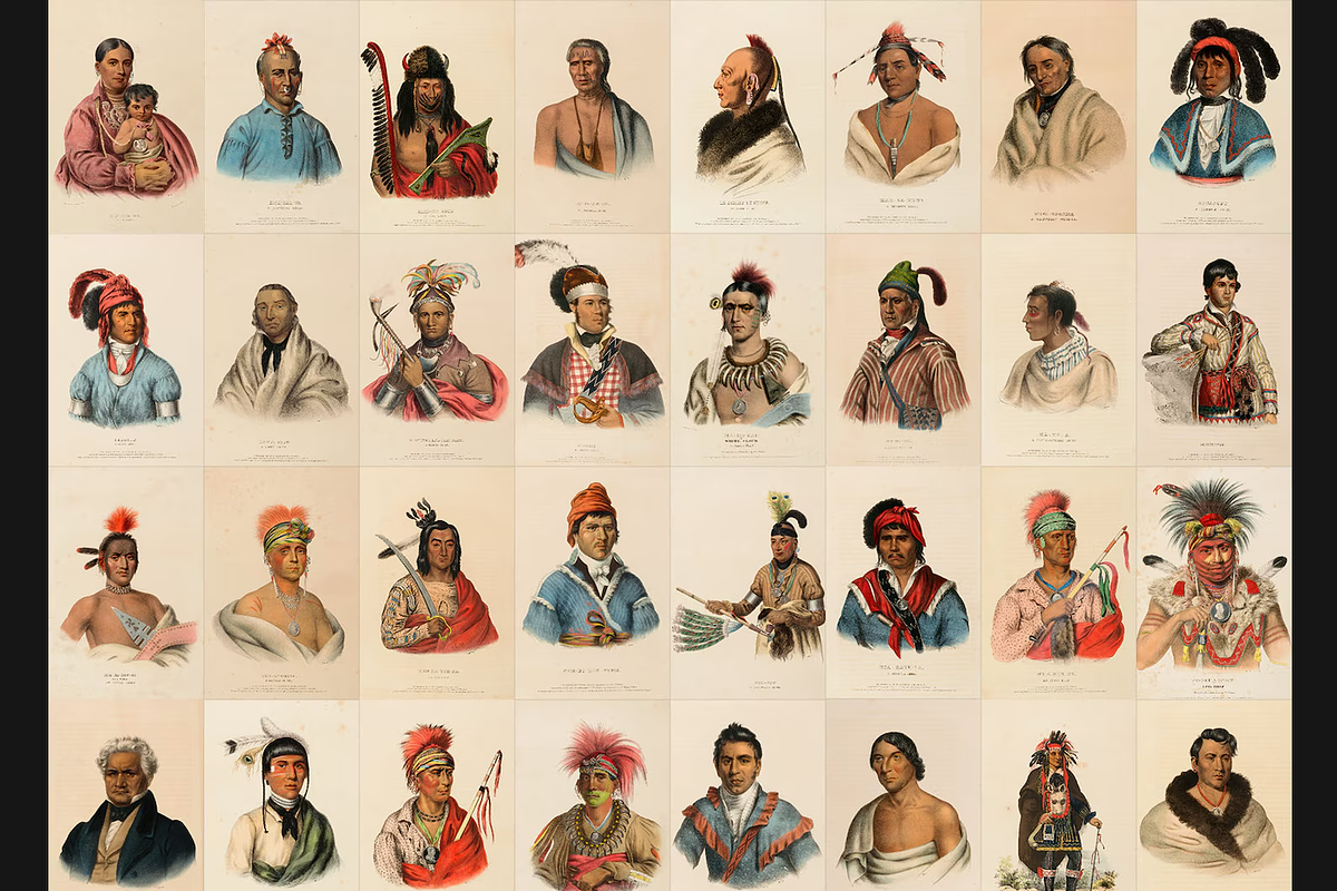 History of the Indian Tribes, a Person Illustration by Digital Museum (Photo 4 of 10)