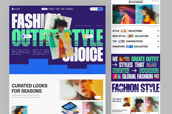 CoreOS - Fashion eCommerce Store preview 2