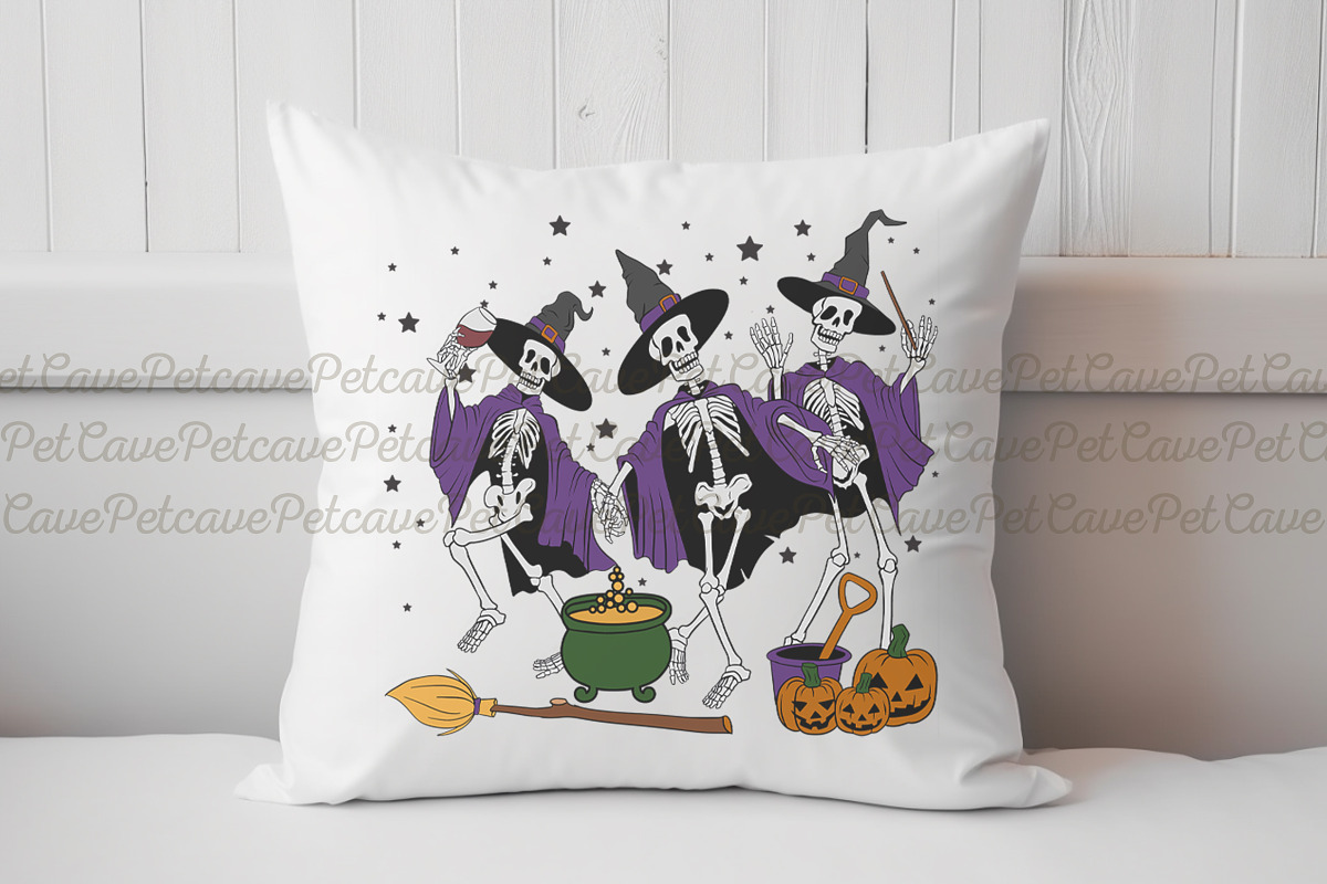 Skull & Skeleton Halloween Bundle, a Graphic by Pet Cave (Photo 6 of 9)