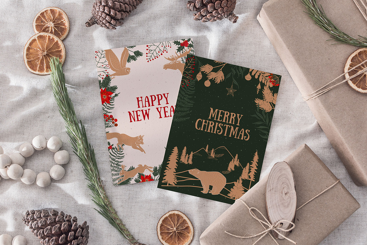Woodland Christmas, a Seasonal Illustration by Mio Buono (Photo 8 of 13)