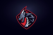 Dragon Esports Logo Templates, a Branding & Logo Template by kidzdsgn (Thumbnail 4 of 4)