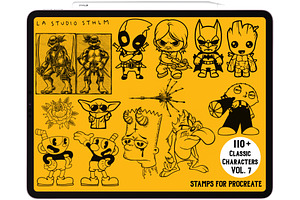 Classic Characters Vol.7 - Stamp Set