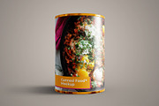 Canned Food Mockup 10 PSD Files, a Cups & Container Mockup by Muhazdinata (Thumbnail 2 of 21)