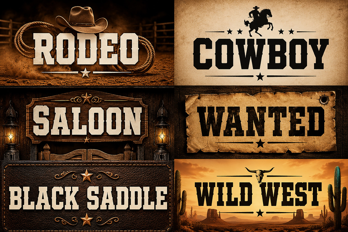 Black Saddle, a Slab Serif Font by Wow Magic (Photo 2 of 7)