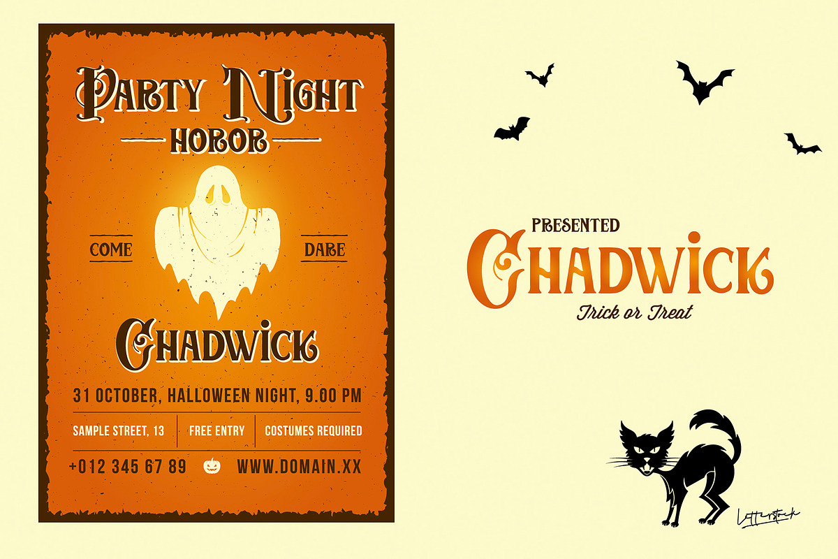 Chadwick, a Serif Font by LetterStock (Photo 3 of 6)