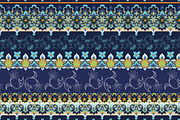 Blue Vector Pattern Pack, a Pattern Graphic by Ania Illustration (Thumbnail 9 of 9)