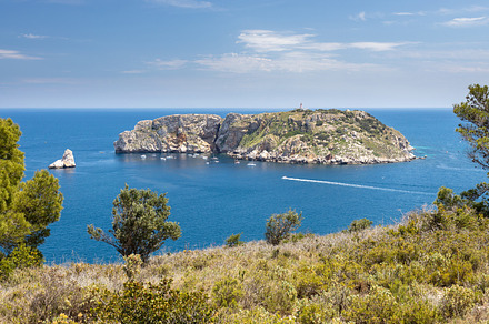 Beautiful seascape in Spanish Costa