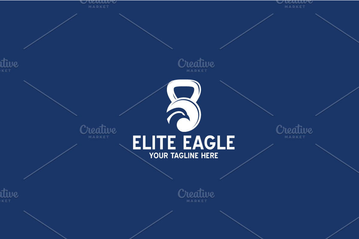 EAGLE FITNESS, a Branding & Logo Template by shazi (Photo 4 of 6)