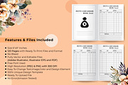 Petty Cash Ledger Book Journal Kdp, a Stationery Template by Hurairagraphics (Thumbnail 3 of 4)