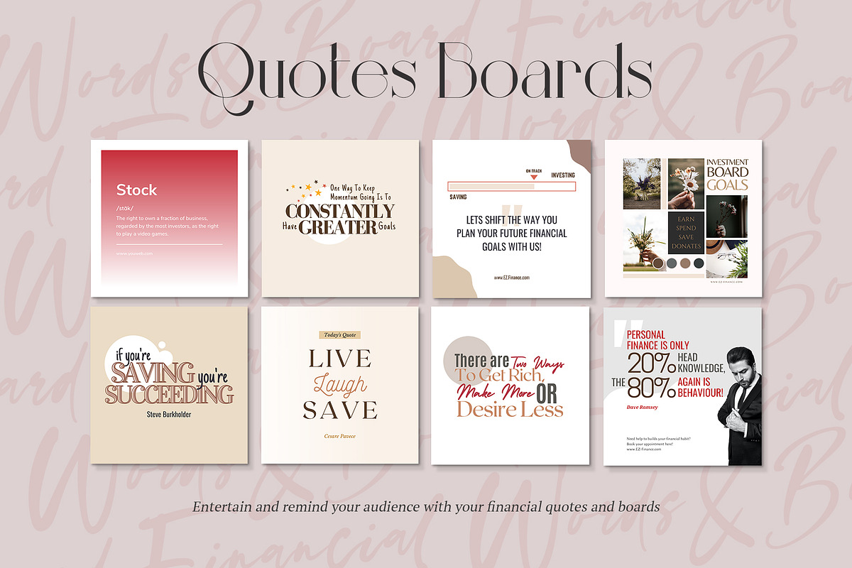 Financial Planning Instagram CANVA, a Social Media Template by Analogi Studio (Photo 10 of 24)