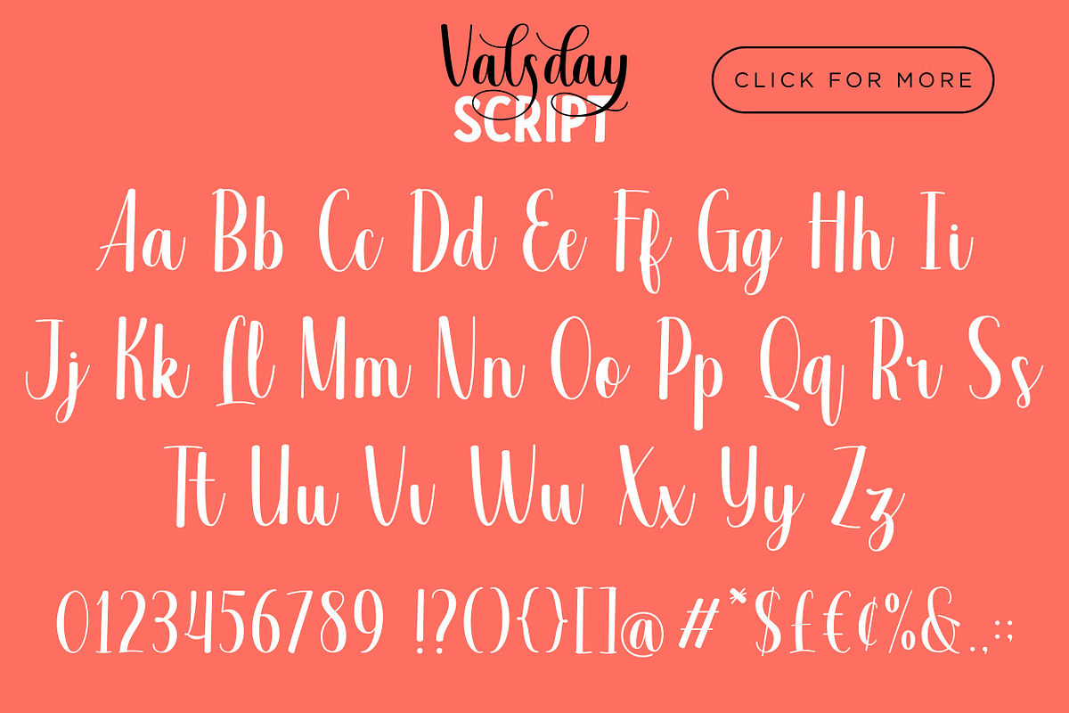 Valsday - Script and Sans Serif, a Script Font by Konstantine Studio (Photo 19 of 20)