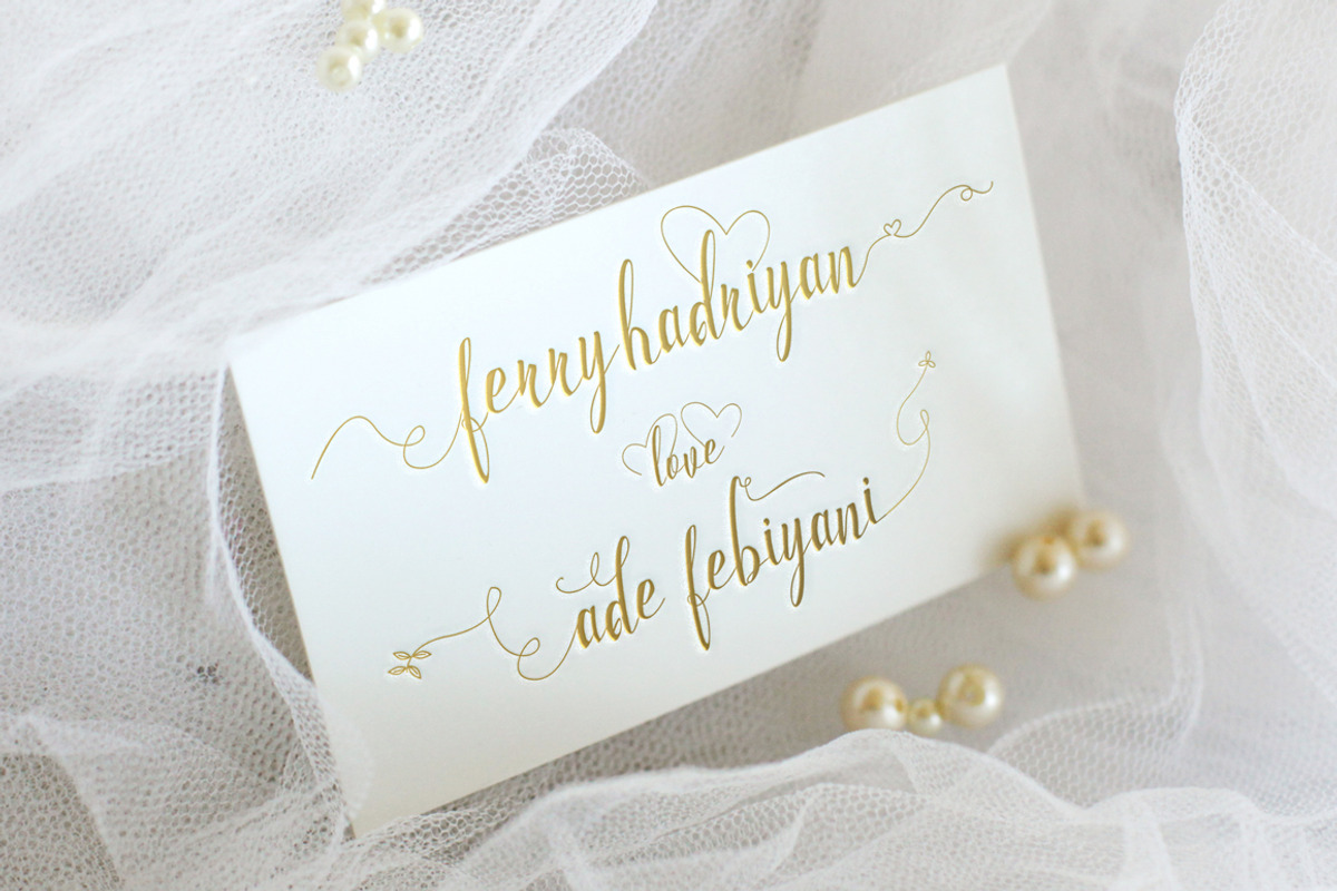 Milkytwins Modern Wave Calligraphy preview 8
